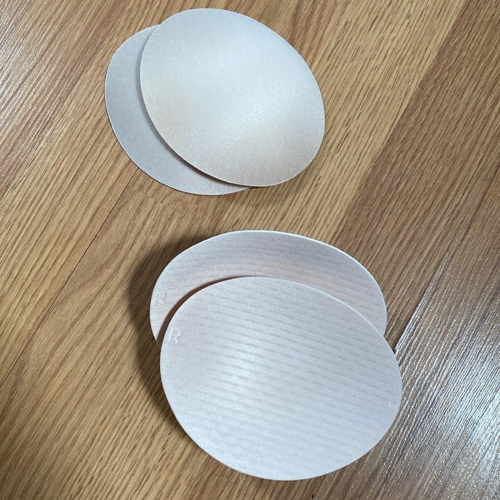 ❤️ Four Lululemon Bra Insert Pads from Asia Size Medium NWOT